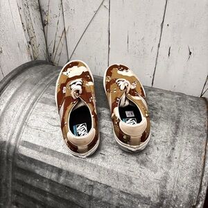 Vans Camo Sneakers - Brown and Tan